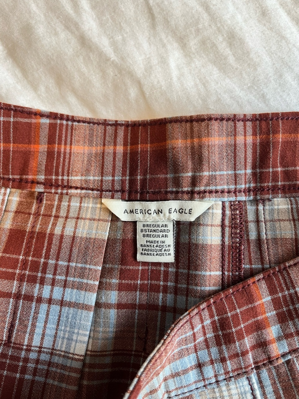 American Eagle Outfitters Plaid Pleated Mini Skirt - Picture 4 of 5